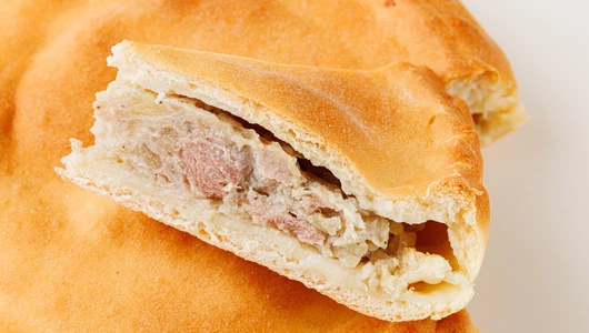 Пирог "Татарский" с картофелем и мясом птицы, зам.