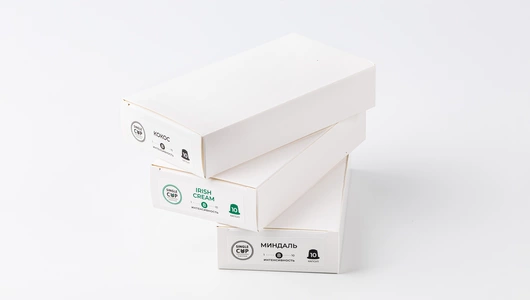 Набор кофе в капсулах: Irish Cream, Миндаль, Кокос, 30 шт Набор кофе в капсулах: Irish Cream, Миндаль, Кокос, 30 шт