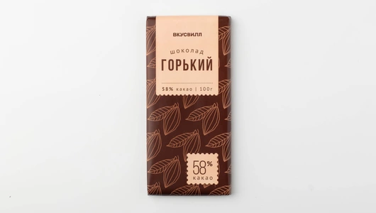 Шоколад горький 58% Шоколад горький 58%