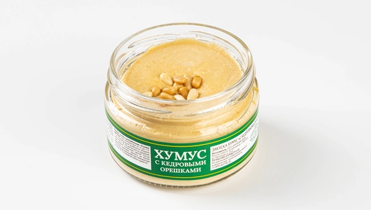 Хумус с кедровыми орешками Хумус с кедровыми орешками