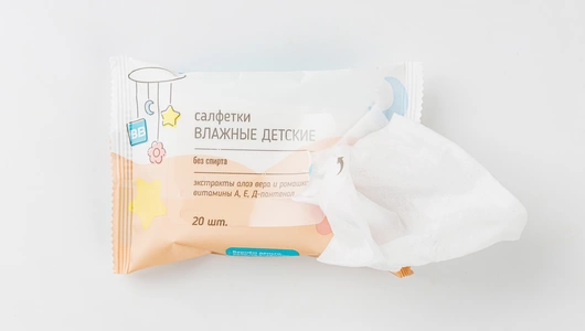 Салфетки влажные детские, 20 шт