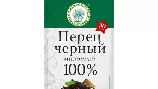 Перец Волшебное дерево черный молотый 30 г Перец Волшебное дерево черный молотый 30 г