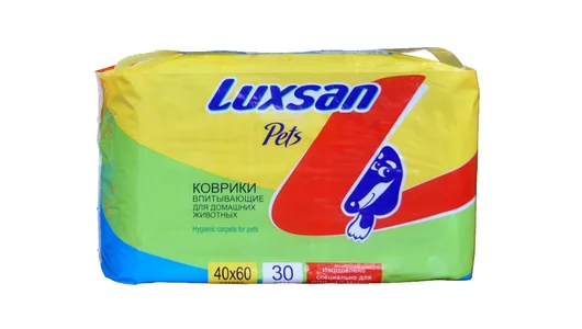 LUXSAN NORMAL Коврики впитывающие (30 шт), 40*60см