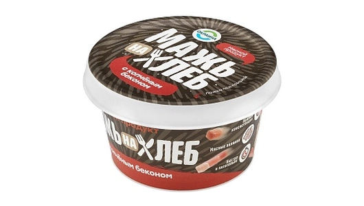 Мясной продукт Окраина мажь на хлеб с копченым беконом 150 г