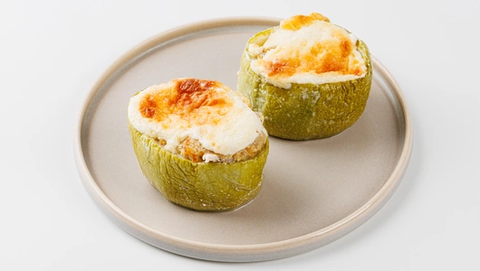 Кабачки фаршированные мясом и рисом