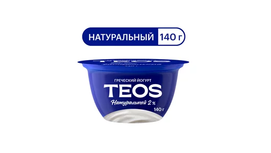 Йогурт Teos Греческий 2% 140 г