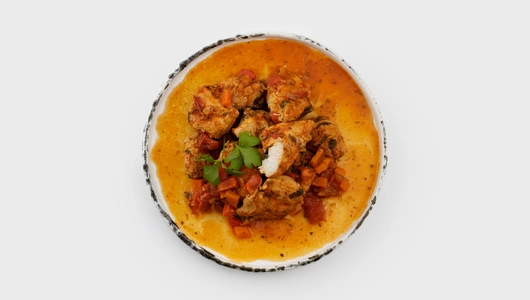 Гуляш из филе индейки вес.