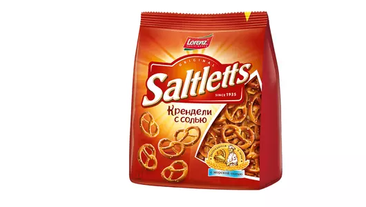 Крендели с солью Saltletts классические 150 г