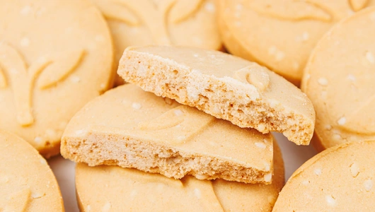 Печенье песочное с кунжутом, без глютена