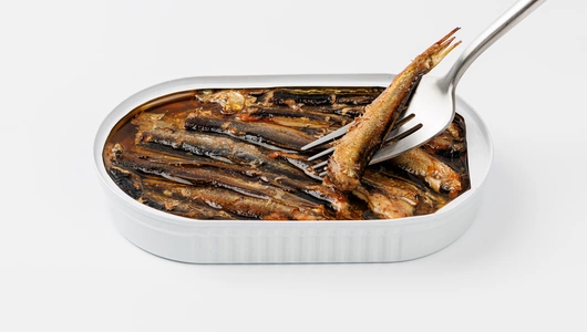 Шпроты в масле из балтийской кильки обезглавленной, 190 г.