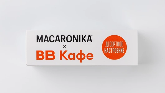 Пирожные макарон "Десертное настроение" набор 6шт, кафе