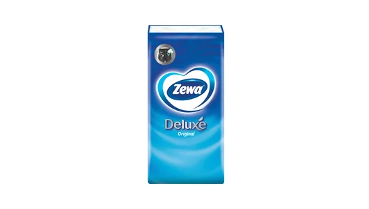 Бумажные платочки носовые Zewa Deluxe 3-слойные уп/10 шт Бумажные платочки носовые Zewa Deluxe 3-слойные уп/10 шт