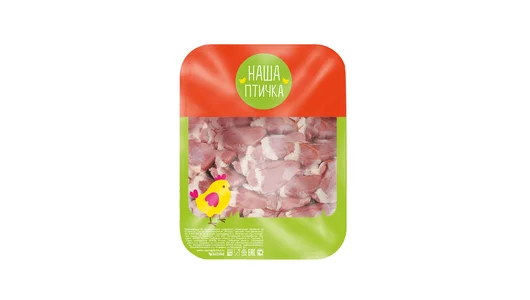 Сердце цыплят бройлеров Наша Птичка охлажденное 490 г