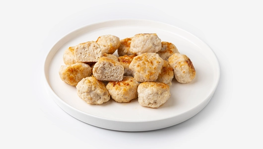 Фрикадельки из мяса цыплят-бройлеров Фрикадельки из мяса цыплят-бройлеров