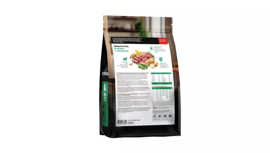 Корм GO'KITCHEN ягненок с овощами, полнорационный беззерновой сухой корм для щенков и собак всех возрастов для чувствительного пищеварения, 1,59 кг