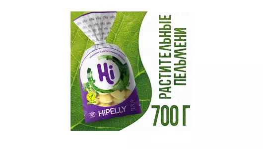 Пельмени растительные Hi Hipelly замороженные 700 г