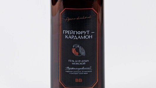Гель для душа мужской парфюмированный "Грейпфрут-кардамон" Гель для душа мужской парфюмированный "Грейпфрут-кардамон"