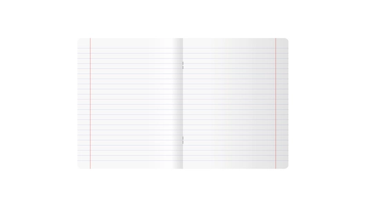 Тетрадь школьная BG Отличная А5 12 листов в линейку бирюзовая (10 штук в упаковке)