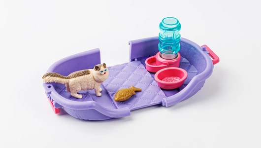 Игровой набор "Котик в чемодане"