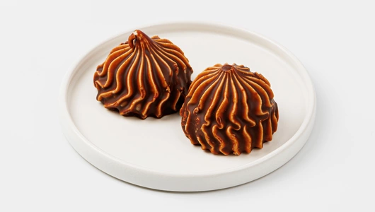 Зефир "Малиновый" в шоколадной глазури, веган Зефир "Малиновый" в шоколадной глазури, веган