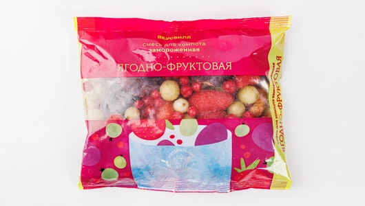 Смесь ягодно-фруктовая для компота, замороженная