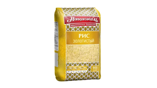 Рис Националь Золотистый 900 г
