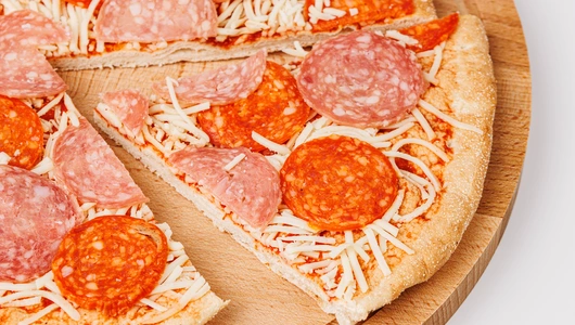Пицца "Пепперони Салями", охлажденная Пицца "Пепперони Салями", охлажденная