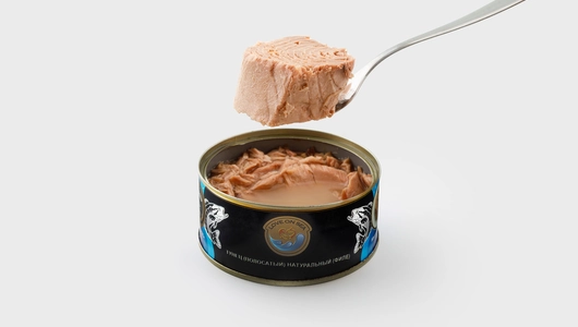 Тунец (скипджек) филе натуральный, 185 г Тунец (скипджек) филе натуральный, 185 г