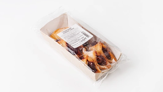 Печенье сдобное "Конвертики" с вишней Печенье сдобное "Конвертики" с вишней