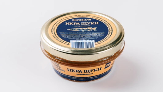 Икра щуки пастеризованная ст/б охл., 112 г