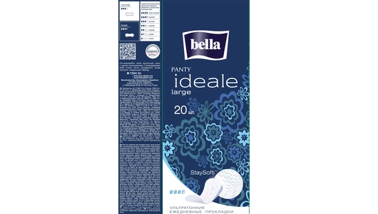 Прокладки ежедневные Bella Panty ideale ультратонкие 20 шт Прокладки ежедневные Bella Panty ideale ультратонкие 20 шт