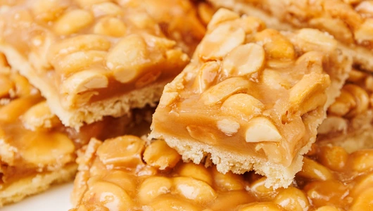 Печенье домашнее "Арахисовая полоска"