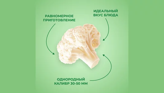 Капуста цветная Бондюэль замороженная 400 г