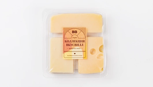 Сыры «Коллекция Вкусвилл» ассорти мини, 90 г