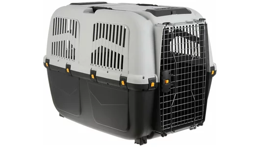 Переноска MPS "SKUDO" 7  105х73х76h см с металлической дверцей с замком серая