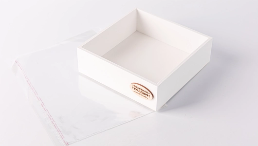 Бокс мини подарочный белый