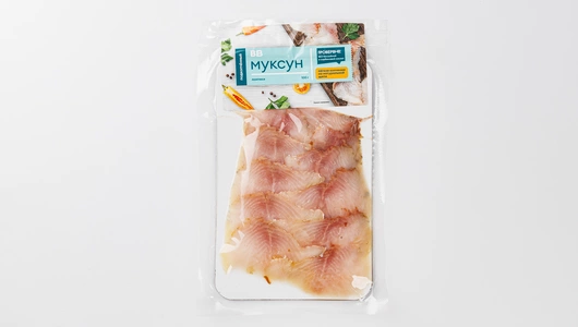 Муксун подкопченный ломтики, 100 г