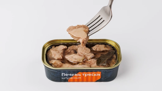 Печень трески атлантической натуральная, 115 г Печень трески атлантической натуральная, 115 г