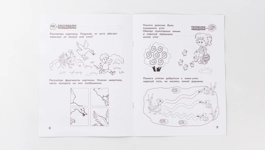 Книга "Приключения дошкольника. В деревне"