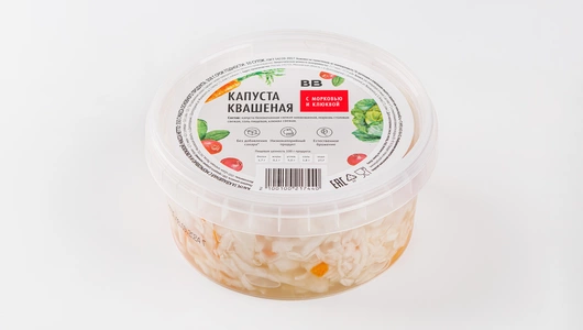 Капуста квашеная с морковью и клюквой Капуста квашеная с морковью и клюквой