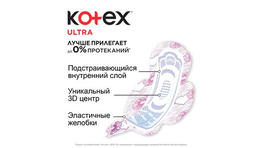 KOTEX Ultra Net Super прокладки гигиенические 8 шт
