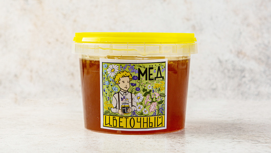 Мед натуральный цветочный, 1 кг Мед натуральный цветочный, 1 кг