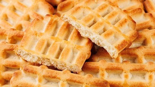 Печенье сахарное "Вафельки на сгущенке"