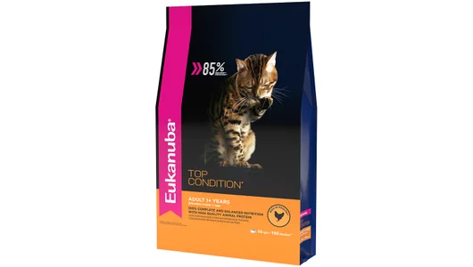EUKANUBA 2кг для кошек с домашней птицей Top Condition