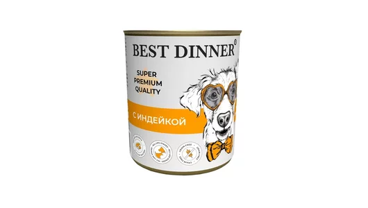 BEST DINNER 340гр Мясные деликатесы с индейкой