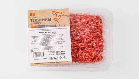 Фарш из телятины, 360 г Фарш из телятины, 360 г