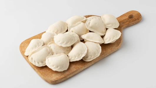 Вареники с картофелем и белыми грибами