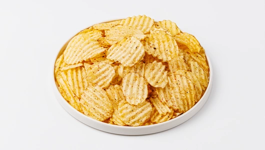 Чипсы картофельные с морской солью, розовым и черным перцем