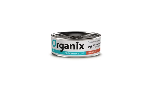 Organix prof консервы (профилактика) Recovery Консервы для кошек и собак в период анорексии, выздоровления и послеоперационного восстановления 100г