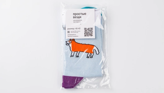 Носки "Корги" 40-42